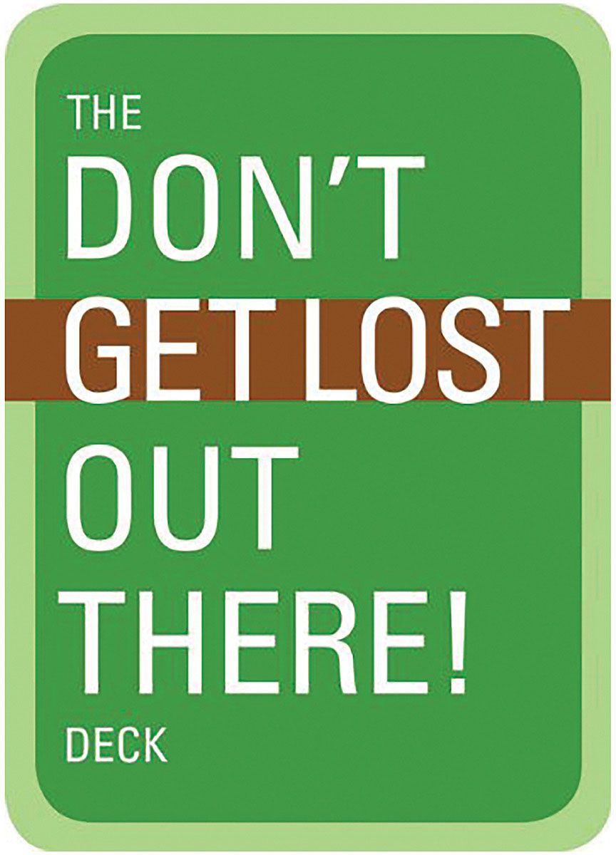 MOUNTAINEERS BOOKS THE DON'T! DECKS