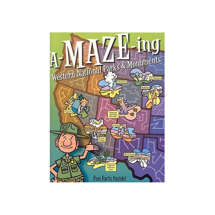 NATIONAL BOOK NETWRK A-MAZE-ING ARIZONA WESTERN NATIONAL PARKS AND MONUMENTS