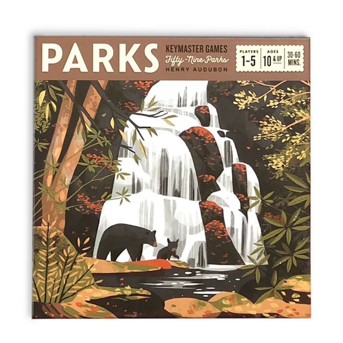 KEYMASTER GAMES PARKS BOARD GAME