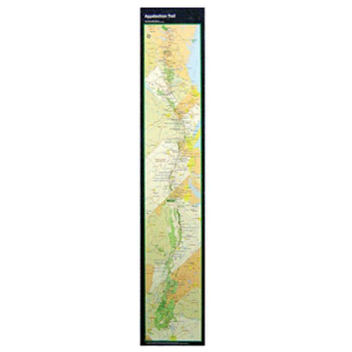 AP TRAIL CONSERVANCY APPALACHIAN TRAIL STRIP MAP