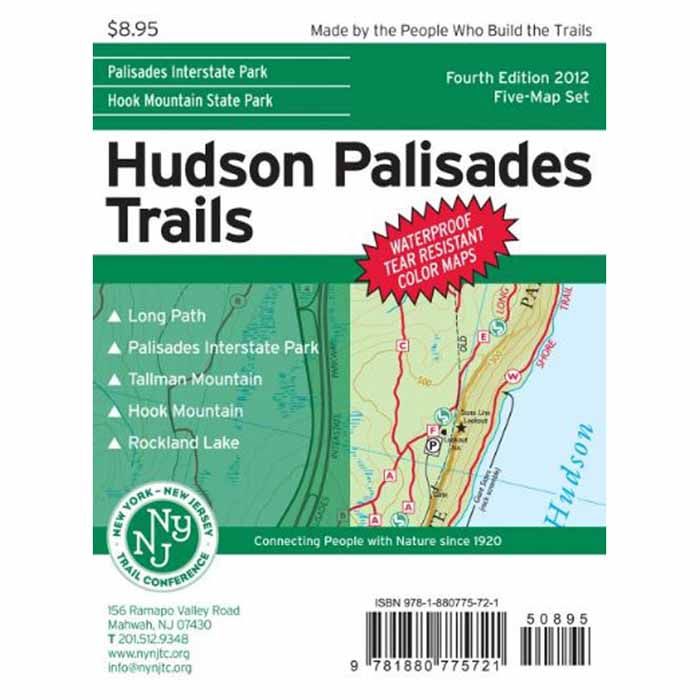 NYNJ TRAIL CONFRNCE HUDSON PALISADES TRAILS MAP