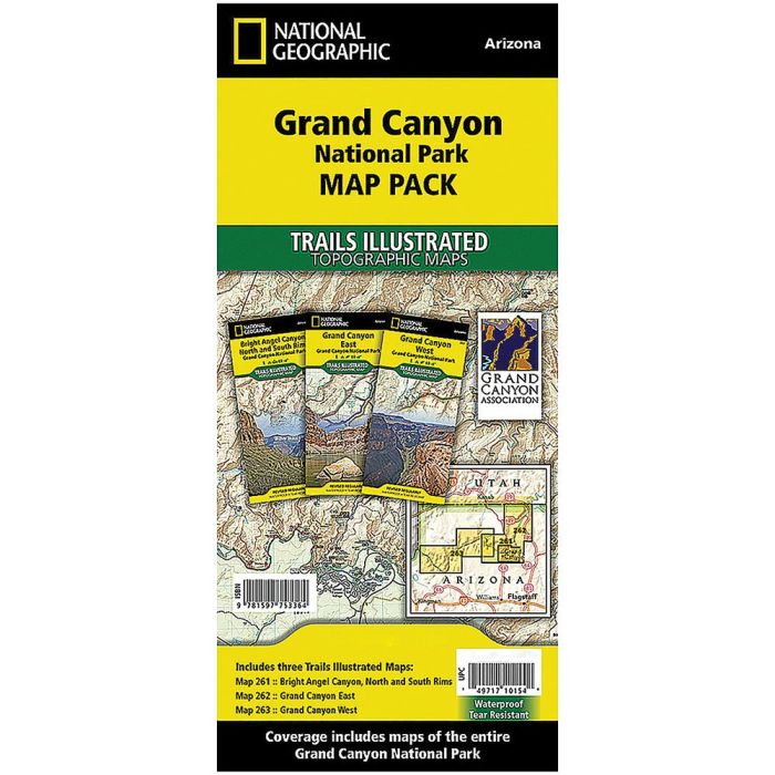 NATIONAL GEOGRAPHIC GRAND CANYON NATIONAL PARK MAP PACK