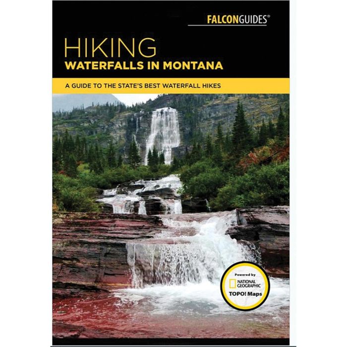 NATIONAL BOOK NETWRK HIKING WATERFALLS MONTANA