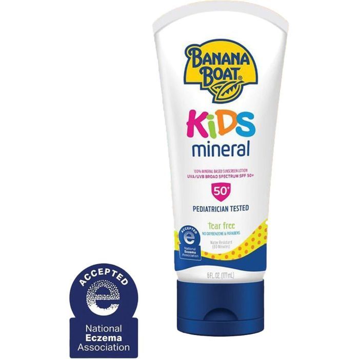 BANANA BOAT KIDS MINERAL LOTION 6 OZ SPF50