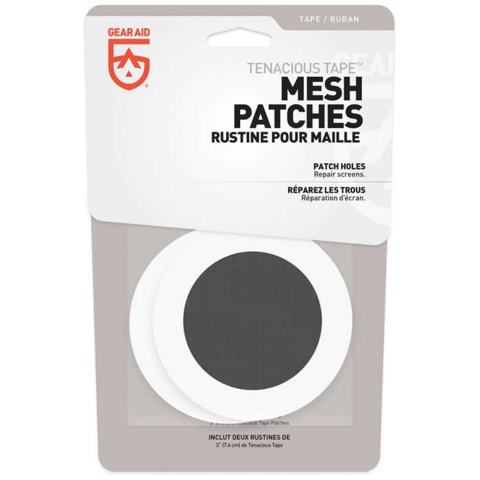 GEAR AID TENACIOUS TAPE MESH PATCHES 3"