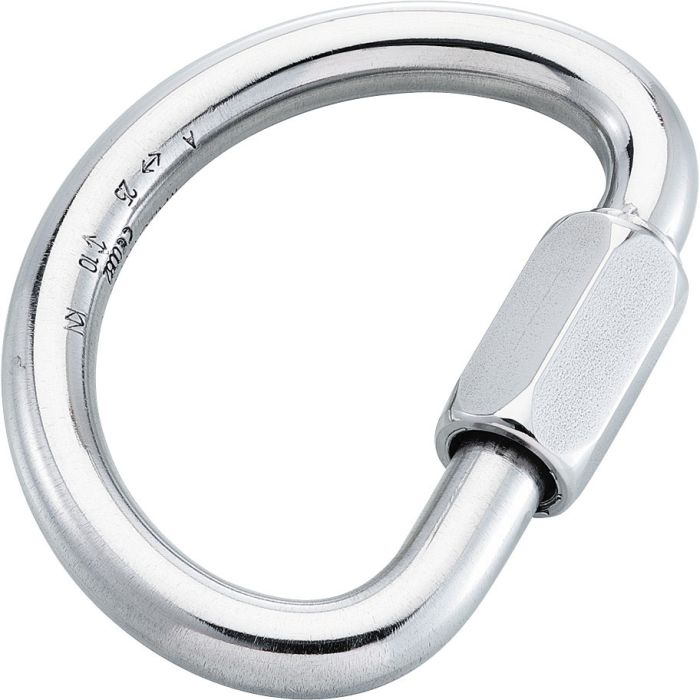 MAILLON RAPIDE QUICK LINK HALF MOON PLATED 10MM - INDIVIDUAL PPE PACKAGING