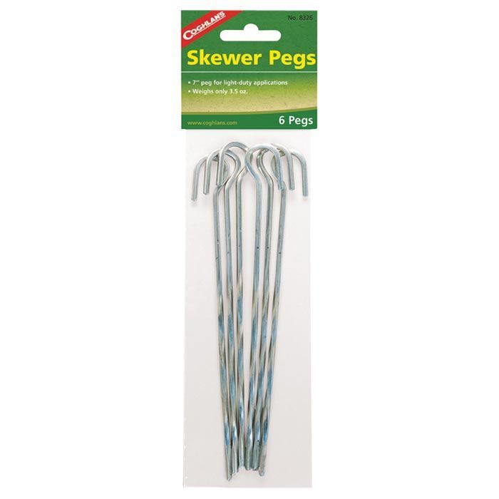 COGHLANS STEEL SKEWER TENT PEGS