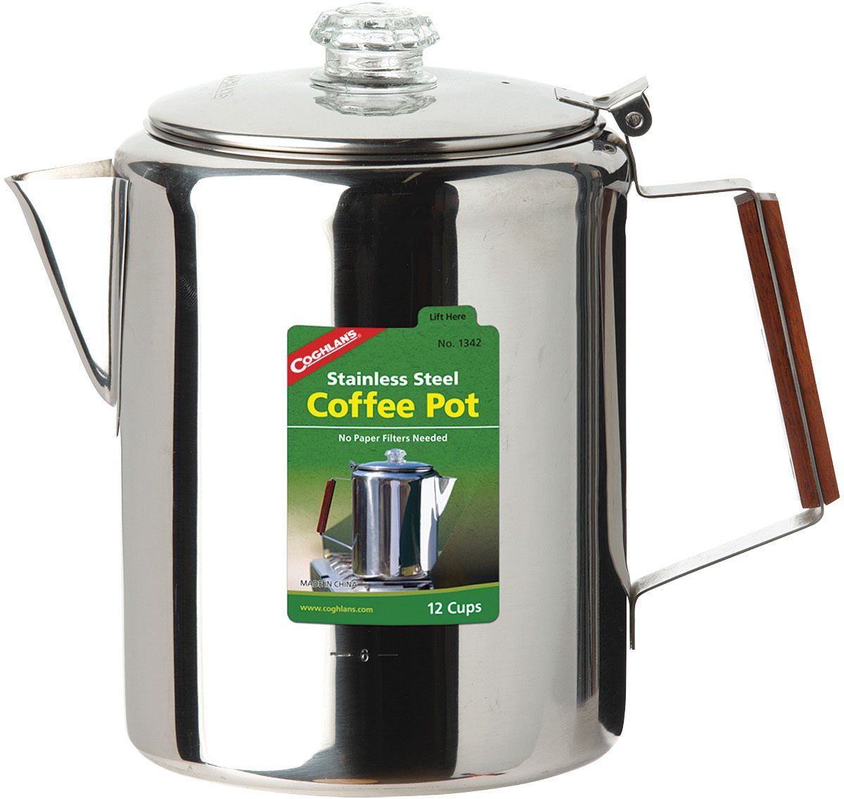 COGHLANS STAINLESS STEEL COFFEE POTS