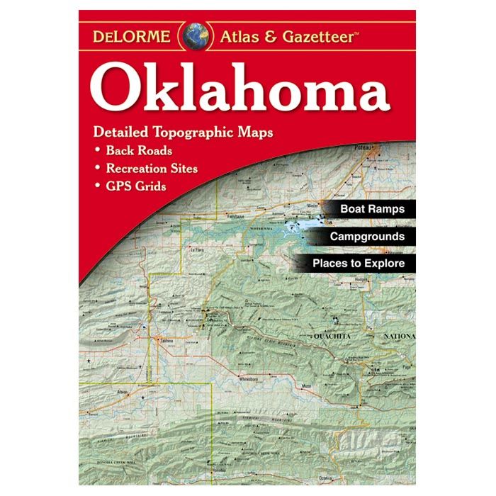 DELORME OKLAHOMA ATLAS & GAZETTEER