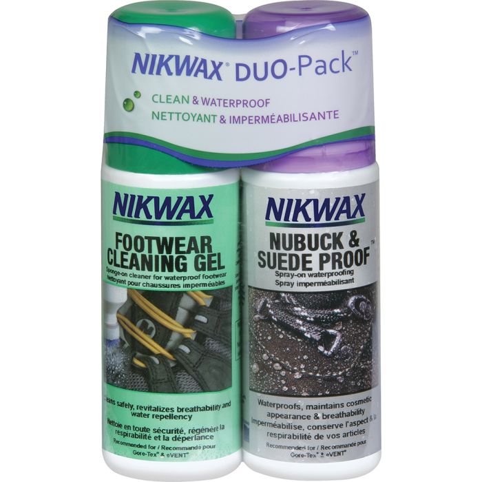 NIKWAX NUBUCK & SUEDE SPRAY, DUO