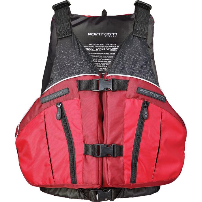 POINT 65 SWEDEN DISCOVERY I PFD RED XXL