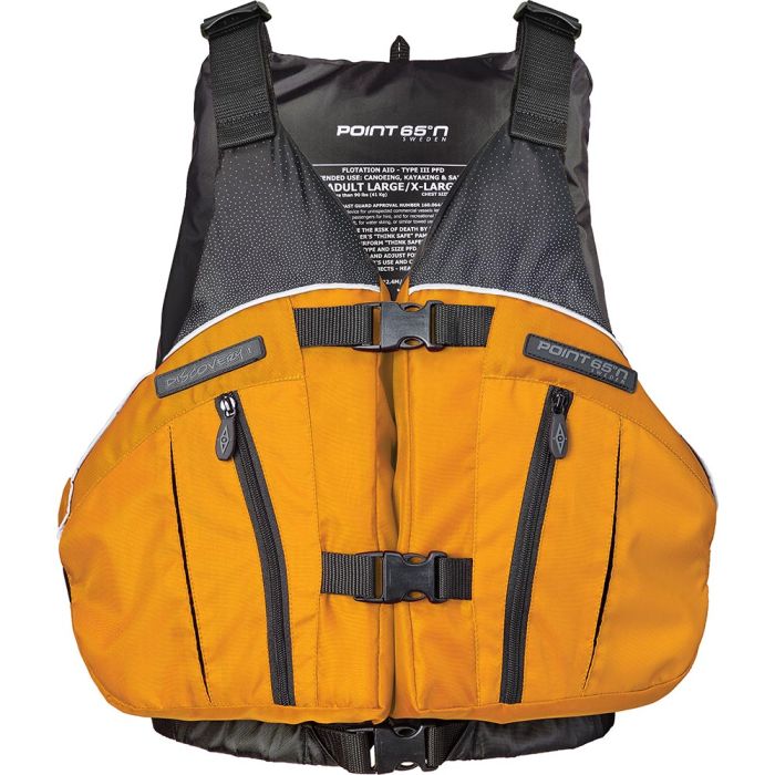POINT 65 SWEDEN DISCOVERY I PFD MANGO XXL