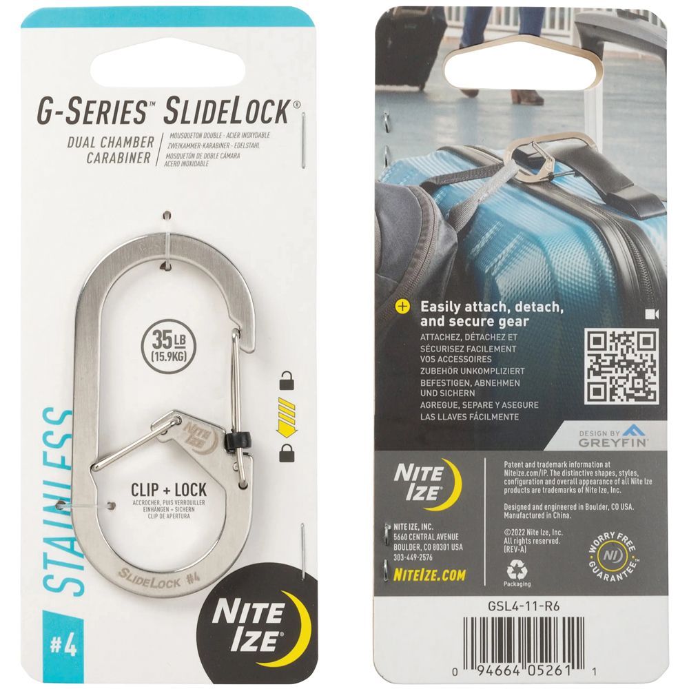 NITE IZE G-SERIES SLIDELOCK CARABINER