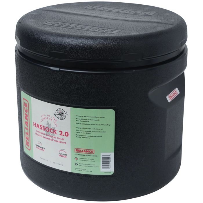RELIANCE HASSOCK 2.0 TOILET GREY/BLACK