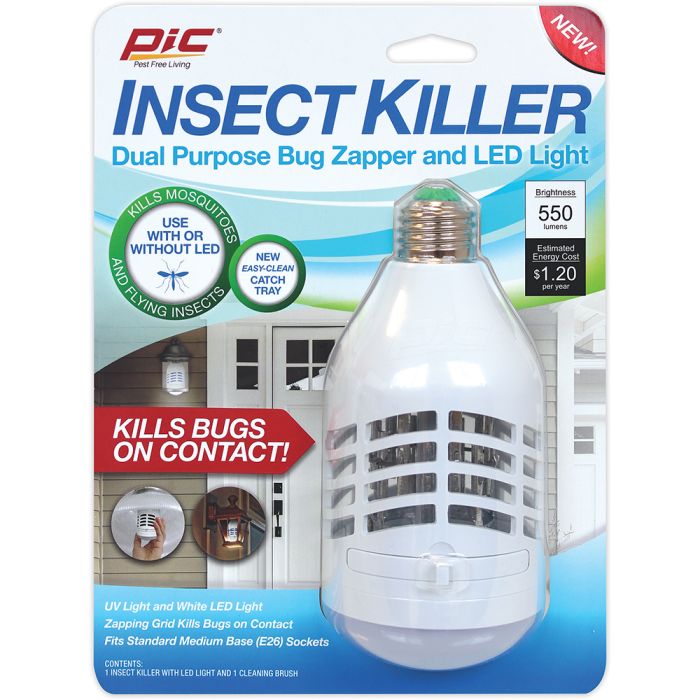 PIC CORP PIC INSECT KILLER LED LIGHT BULB