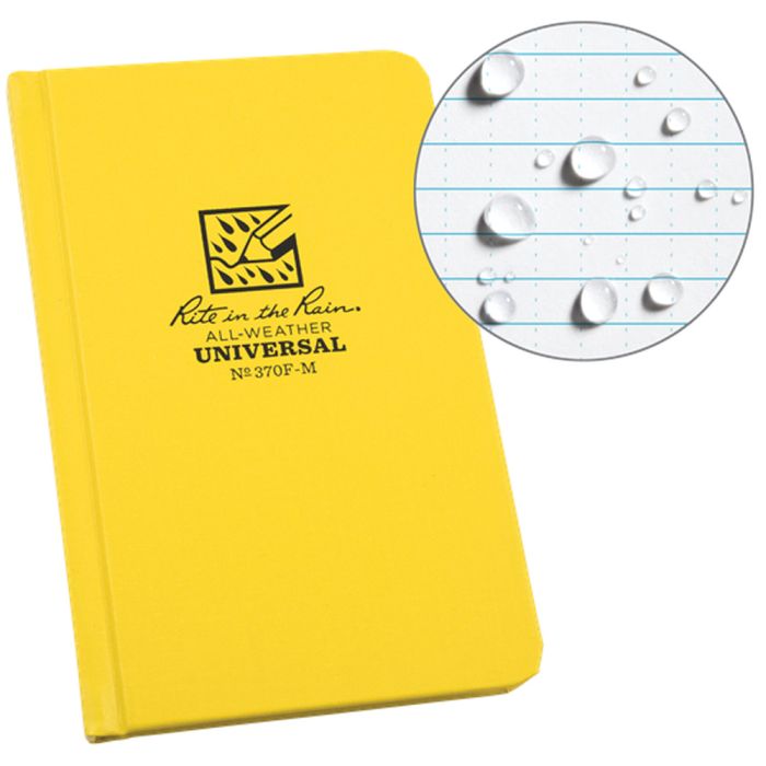 RITE IN THE RAIN 4 X 6 1/2 POCKET-SIZED FABRIKOID BOOK