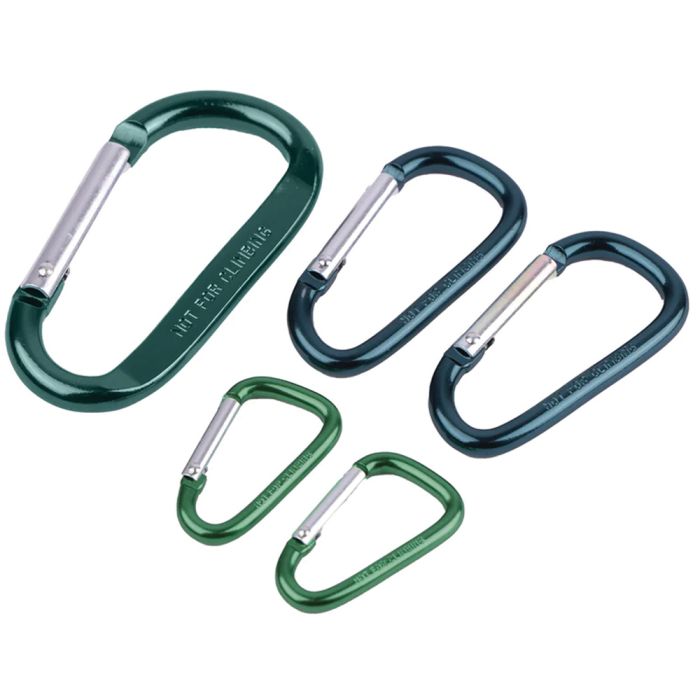 COGHLANS MULTI PACK CARABINERS 5 PK