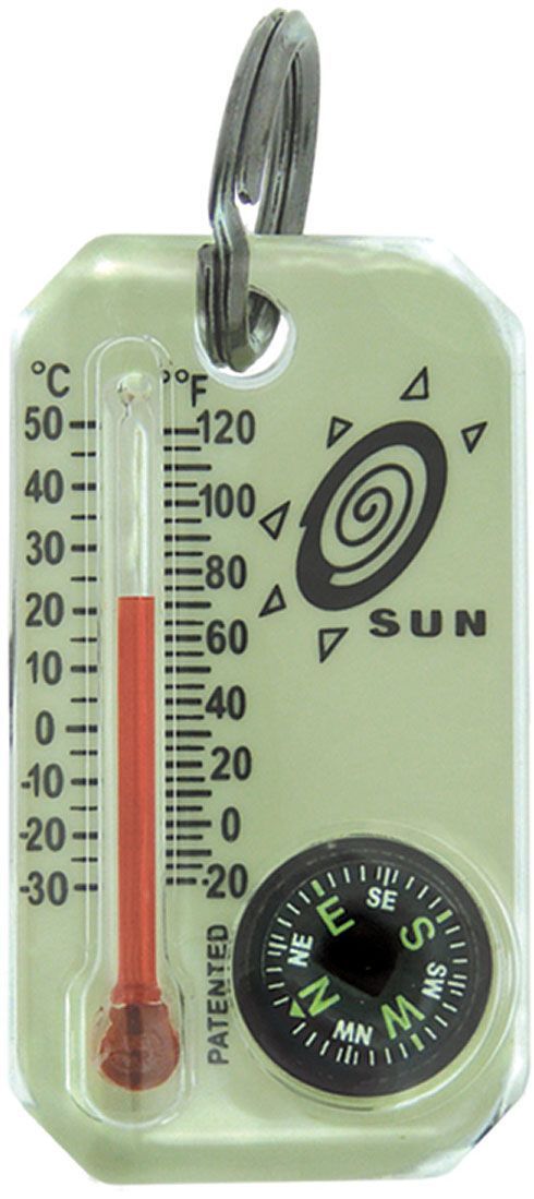 SUN THERM-O-COMPASS KEYCHAIN