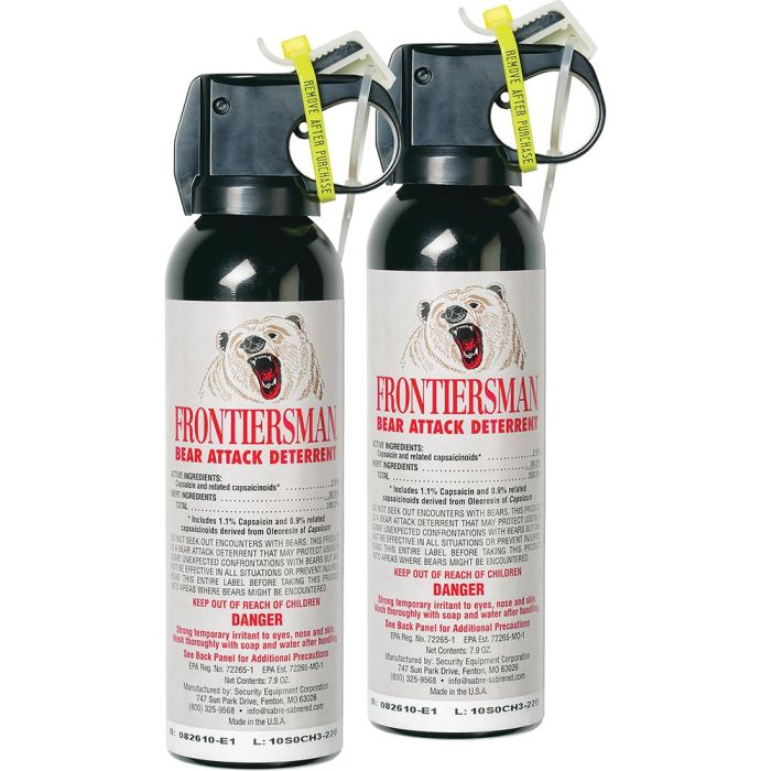 FRONTIERSMAN 7.9 OZ BEAR SPRAY COMBO PACK