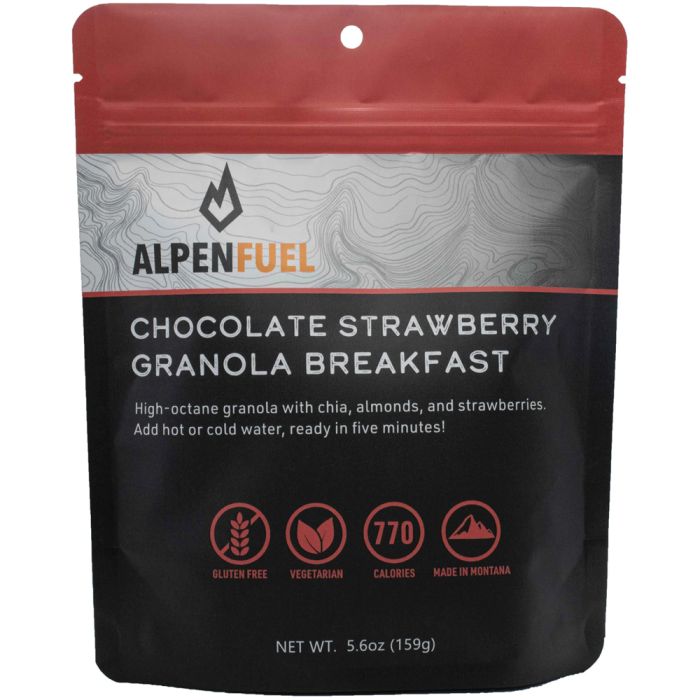 ALPEN FUEL CHOCOLATE STRAWBERRY BREAKFAST GRANOLA