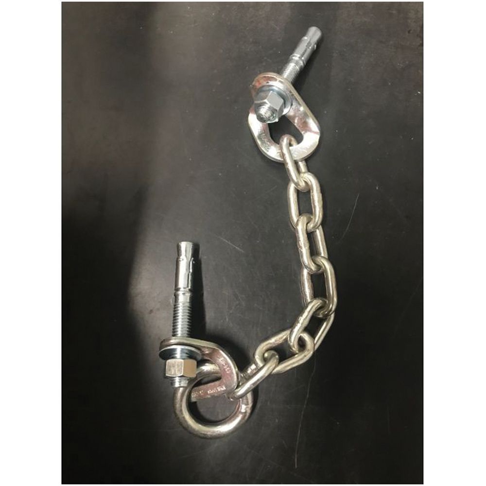 FIXE CHAIN AND TRADITIONAL ANCHOR