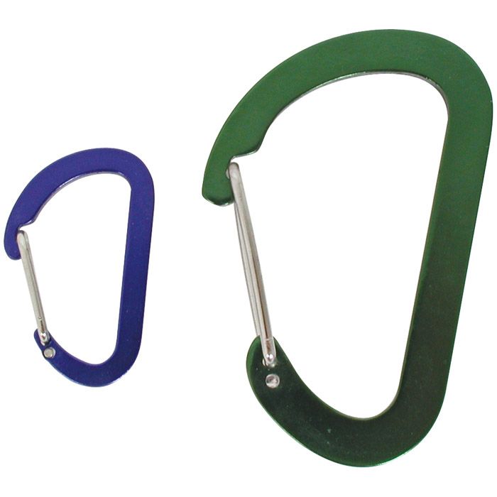 LIBERTY MOUNTAIN FLATWIRE MINI CARABINERS - ASSORTED COLORS