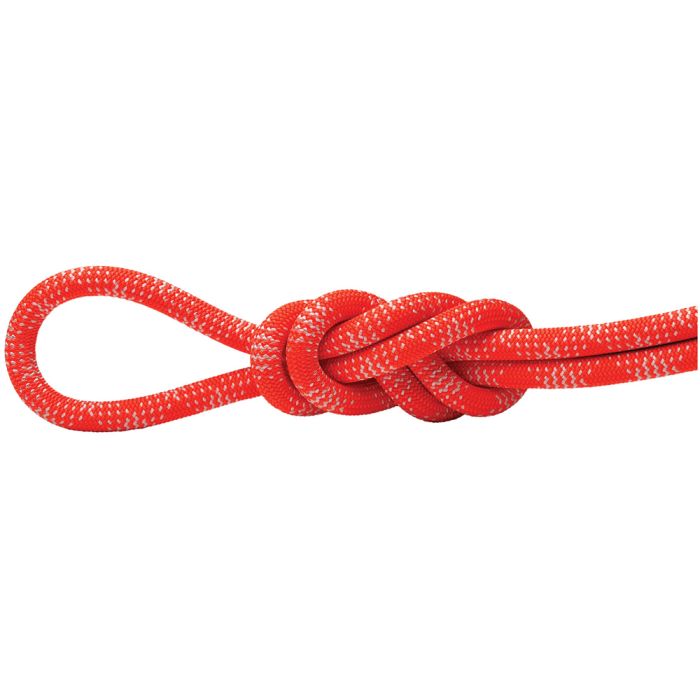 MAXIM CLIMBING ROPES EQUINOX ELITE 9.7MMX70M DYNAMIC ROPE TPT SHEATH AND STD DRY CORE SUNSET
