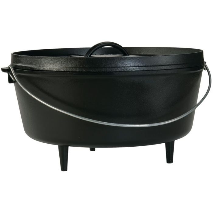 LODGE 14 IN - 10 QT DEEP CAMP DUTCH OVEN