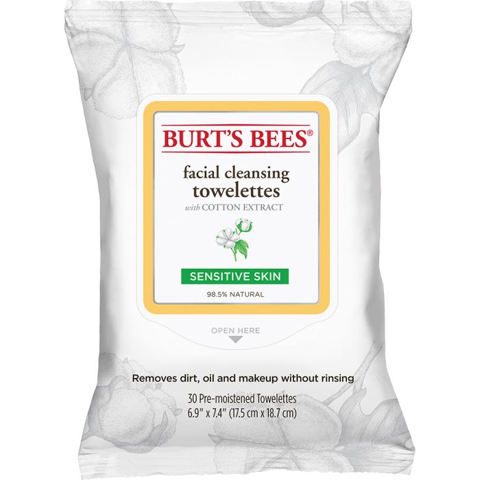 BURTS BEES BURT'S BEES FACIAL CLEANSING TOWELETTES SENSITIVE 30CT