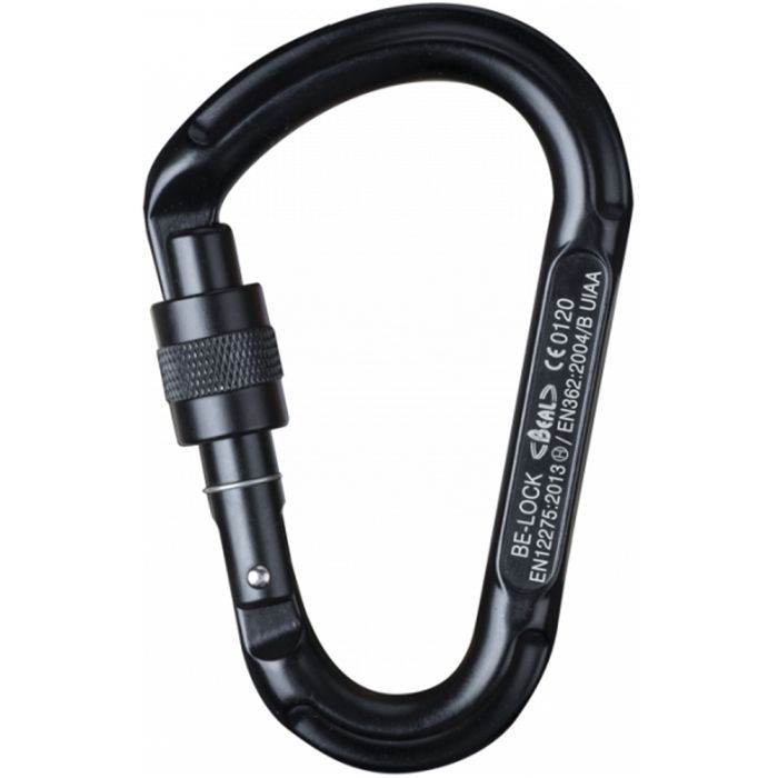 BEAL BE LOCK SCREW GATE CARABINER COLOR BLACK