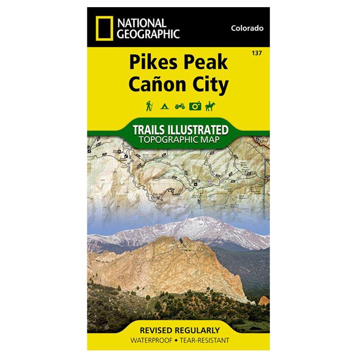 NATIONAL GEOGRAPHIC PIKES PEAK & CANON CITY No.137