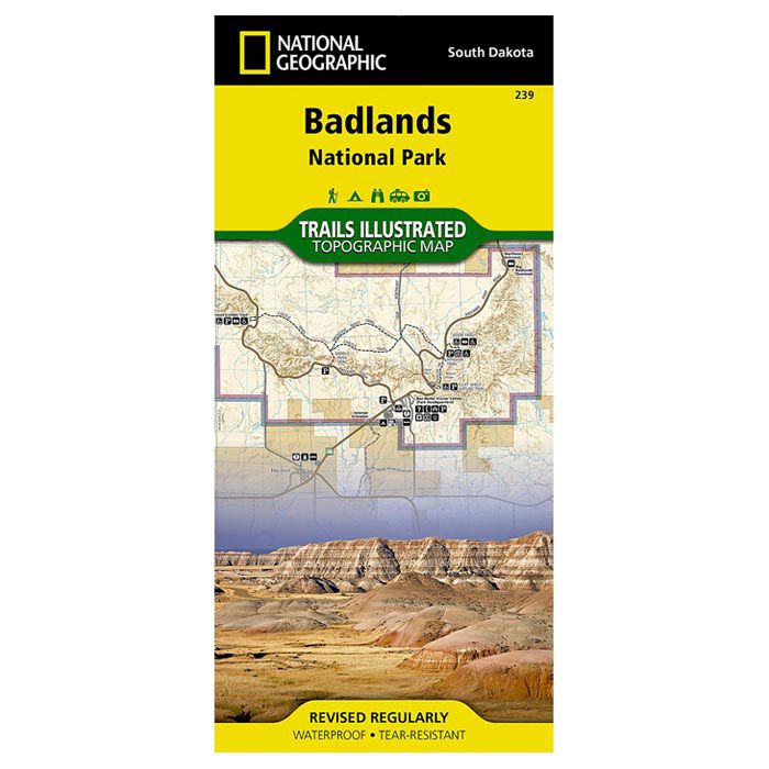 NATIONAL GEOGRAPHIC BADLANDS NATIONAL PARK No.239
