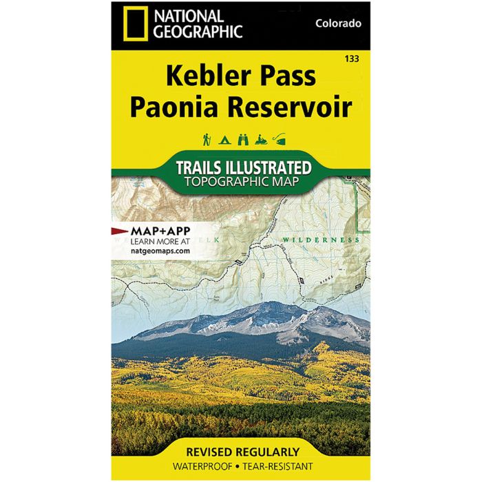 NATIONAL GEOGRAPHIC KEBLER PASS - PAONIA RESERVOIR No.133