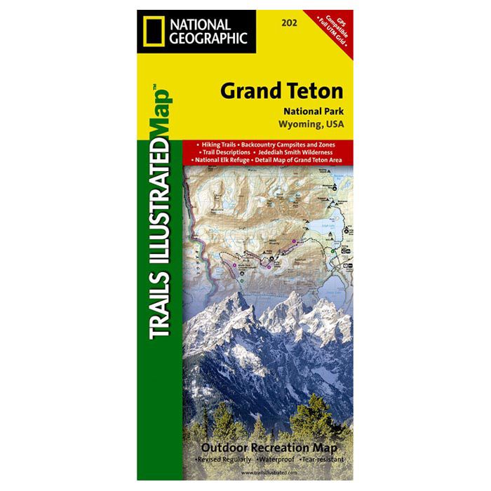 NATIONAL GEOGRAPHIC GRAND TETON NP No.202