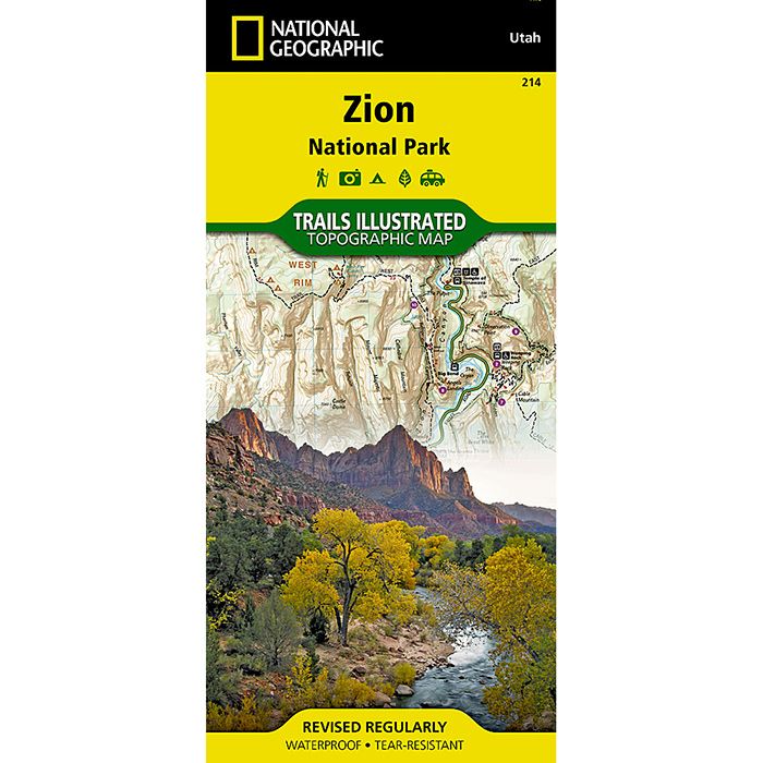 NATIONAL GEOGRAPHIC ZION NATIONAL PARK No.214