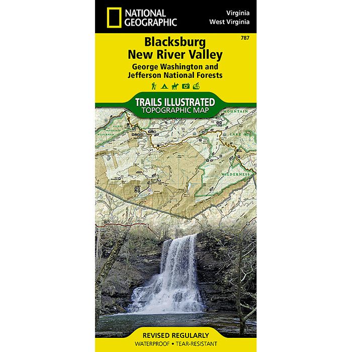 NATIONAL GEOGRAPHIC BLACKSBURG NEW RIVER VALLEY No.787