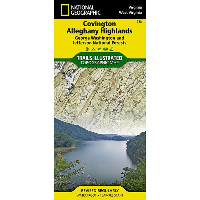 NATIONAL GEOGRAPHIC COVINGTON ALLEGHANY HIGHLANDS No.788