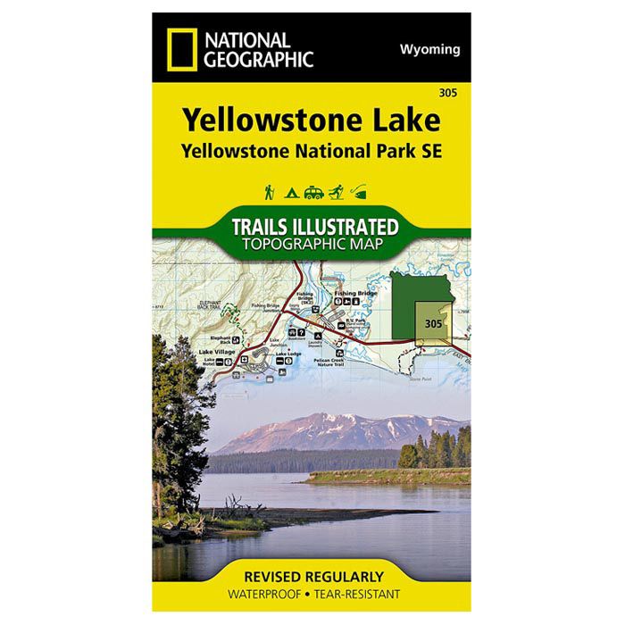 NATIONAL GEOGRAPHIC YELLOWSTONE LAKE No.305