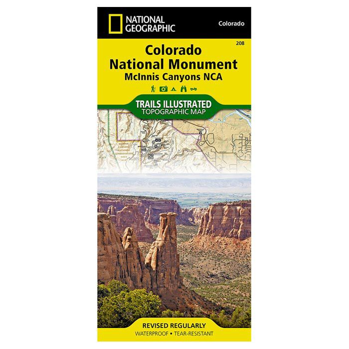 NATIONAL GEOGRAPHIC COLORADO NATIONAL MONUMENT No.208