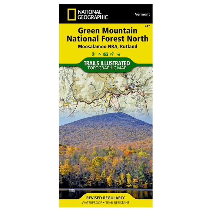 NATIONAL GEOGRAPHIC GREEN MOUNTAIN NATIONAL FOREST NORTH No.747