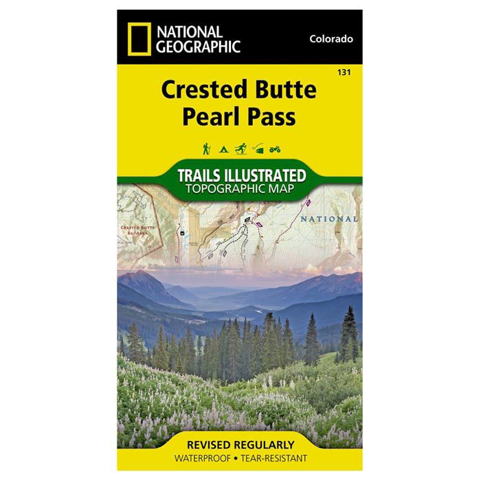 NATIONAL GEOGRAPHIC CRESTED BUTTE PEARL PASS No.131