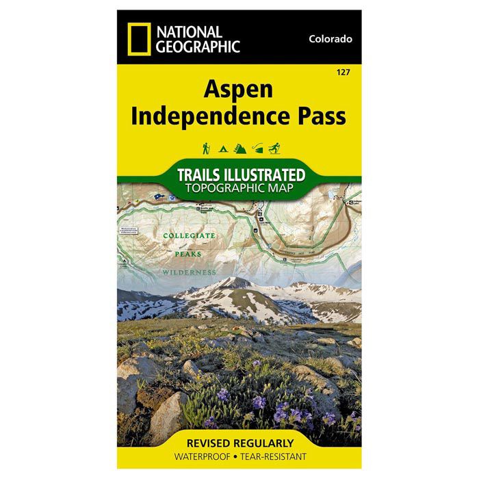 NATIONAL GEOGRAPHIC ASPEN INDEPENDENCE PASS No.127
