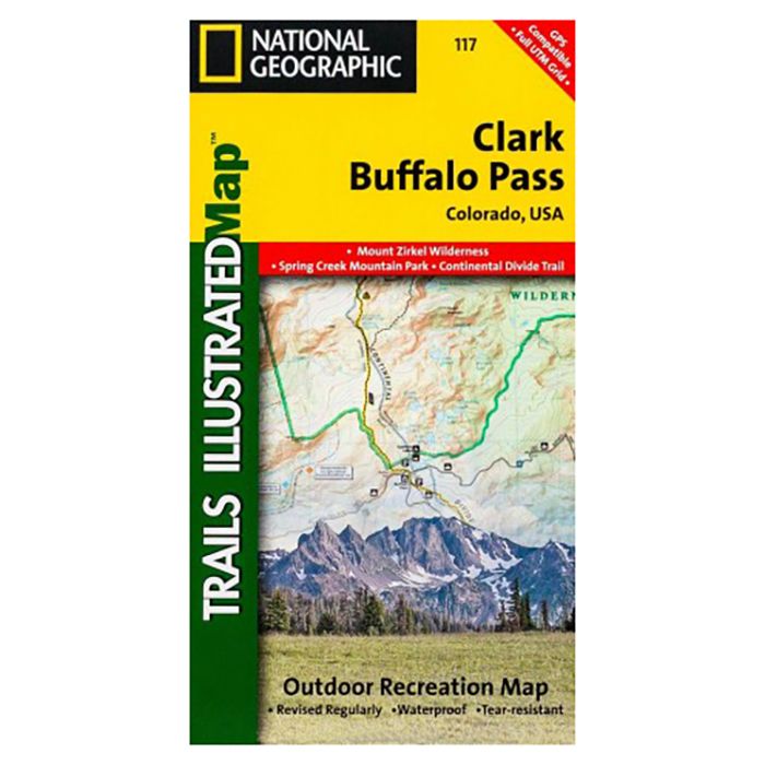NATIONAL GEOGRAPHIC CLARK BUFFALO PASS No.117