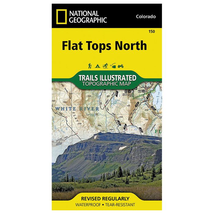 NATIONAL GEOGRAPHIC FLAT TOPS NORTH No.150