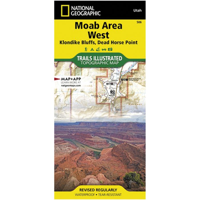 NATIONAL GEOGRAPHIC MOAB KLONDIKE BLUFFS DEAD HORSE POINT #506