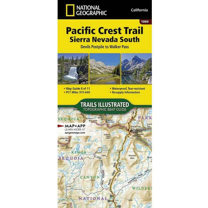 NATIONAL GEOGRAPHIC PACIFIC CREST TRAIL: DEVIL'S POSTPILE TO WALKER PASS