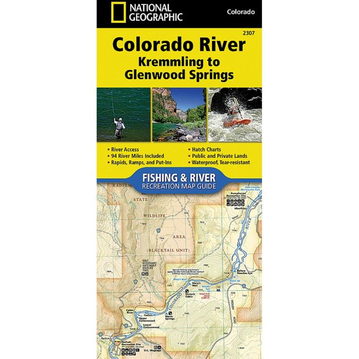 NATIONAL GEOGRAPHIC COLORADO RIVER: KREMMLING TO GLENWOOD SPRINGS
