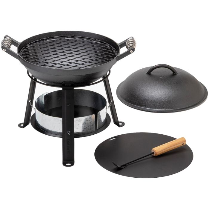 BAREBONES ALL-IN-ONE CAST IRON GRILL
