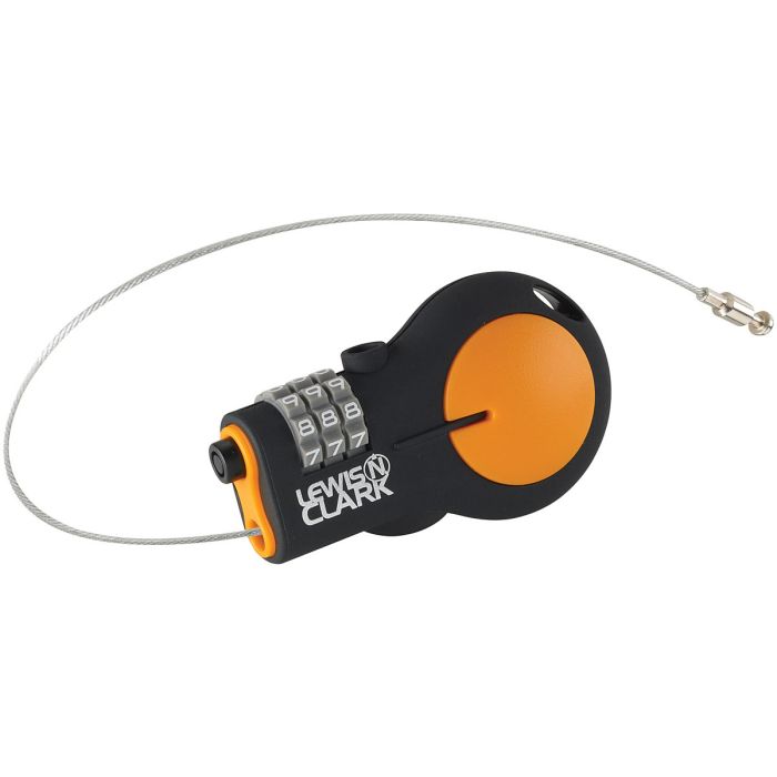 LEWIS N CLARK RETRACTABLE CABLE LOCK