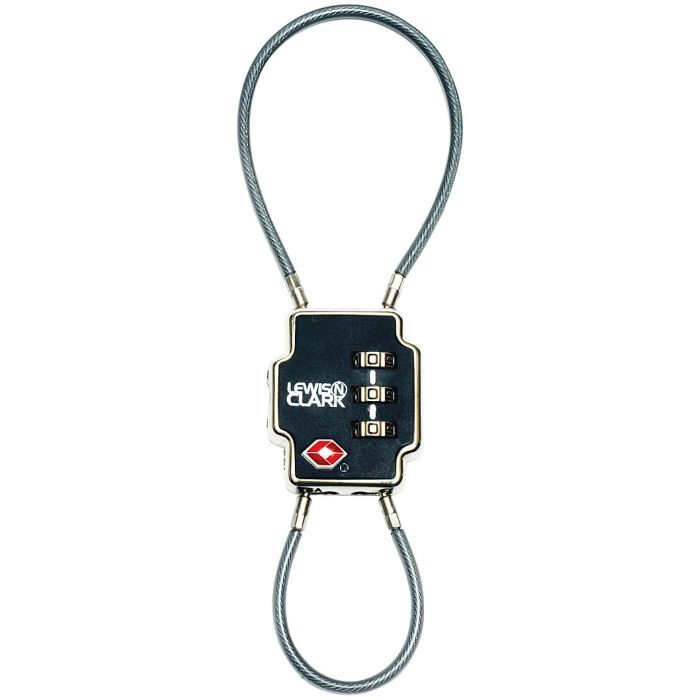 LEWIS N CLARK DOUBLE CABLE LOCK